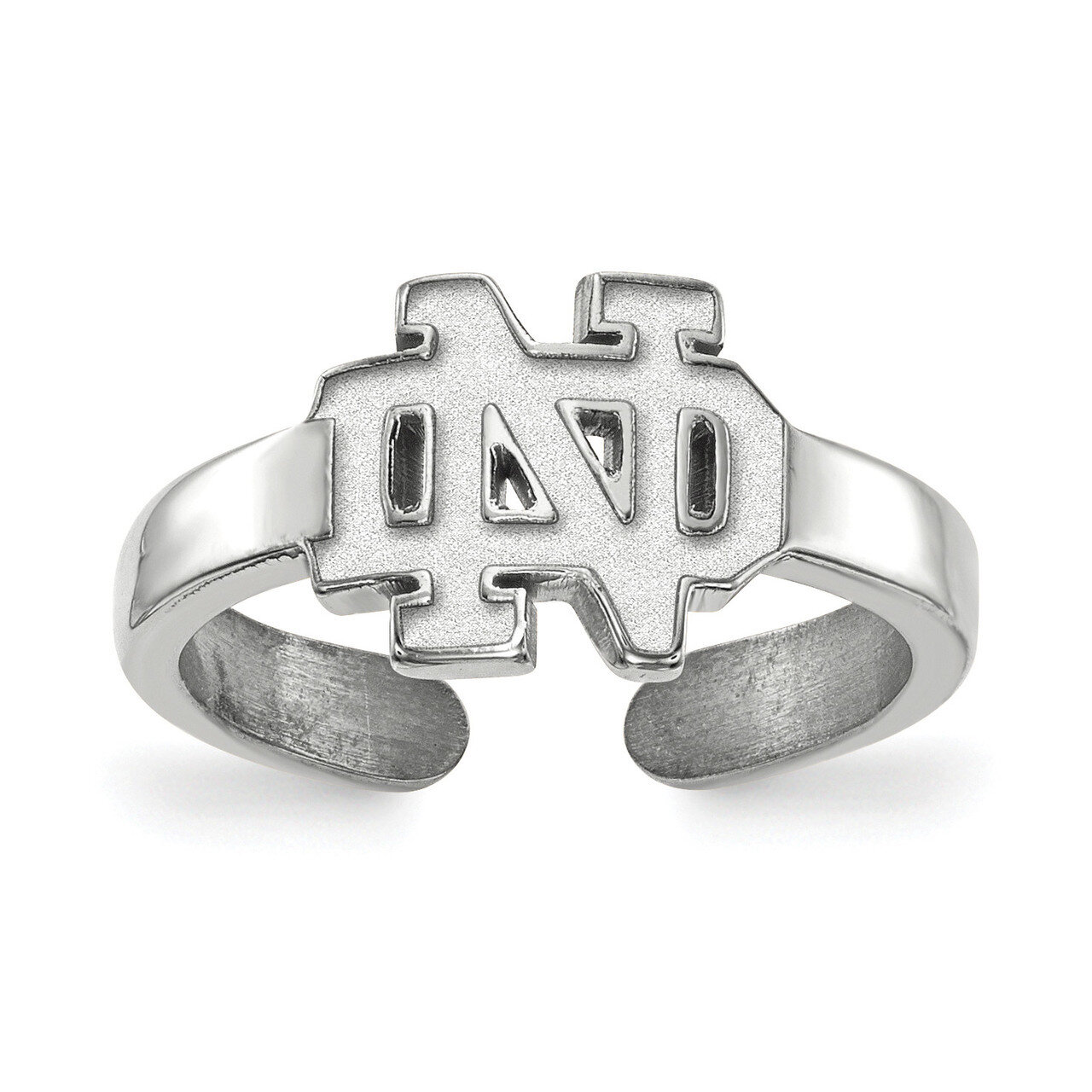 University of Notre Dame Toe Ring Sterling Silver SS028UND