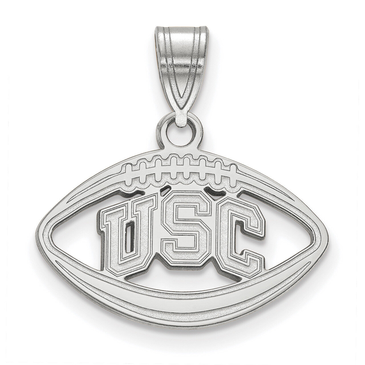 University of Southern California Pendant in Football Sterling Silver SS035USC, MPN: SS035USC, 1911…