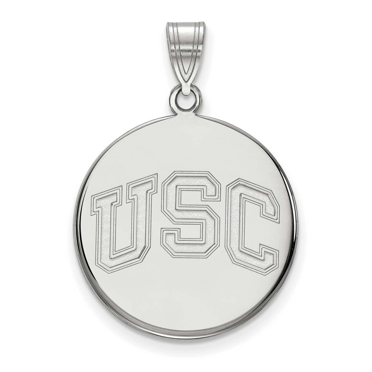 University of Southern California Large Disc Pendant Sterling Silver SS050USC, MPN: SS050USC, 19110…