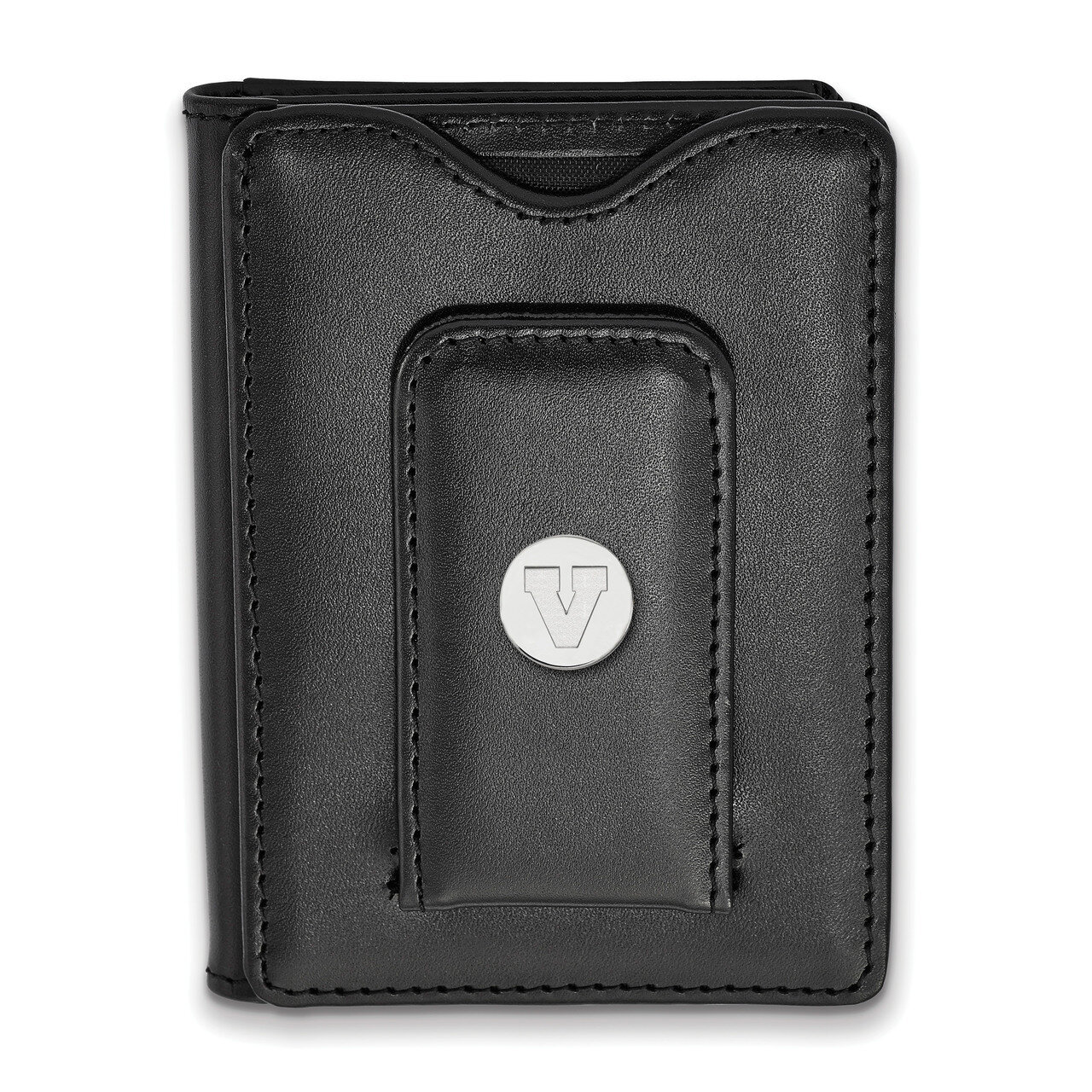 University of Virginia Black Leather Money Clip Wal Sterling Silver SS053UVA-W1, MPN: SS053UVA-W1, …
