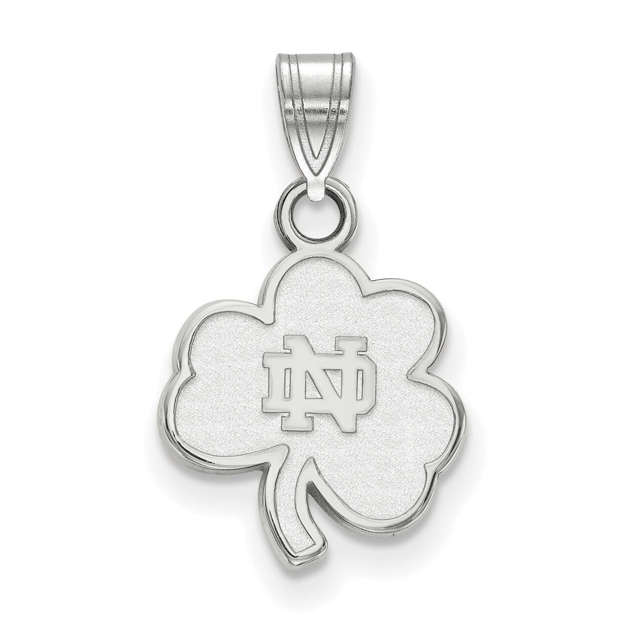 University of Notre Dame Small Pendant Sterling Silver SS061UND
