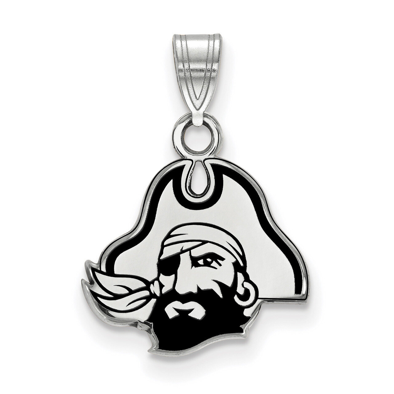 East Carolina University Small Enamel Pendant Sterling Silver SS072ECU, MPN: SS072ECU, 886774763910