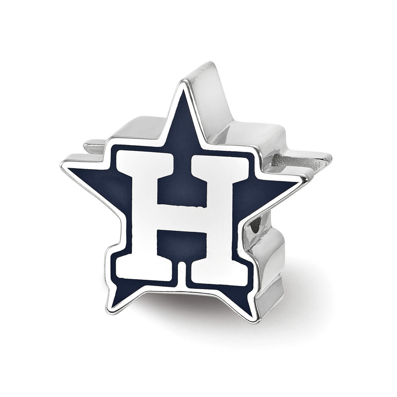 Houston Astros Enameled Bead Sterling Silver SS500AST, MPN: SS500AST, 634401430618