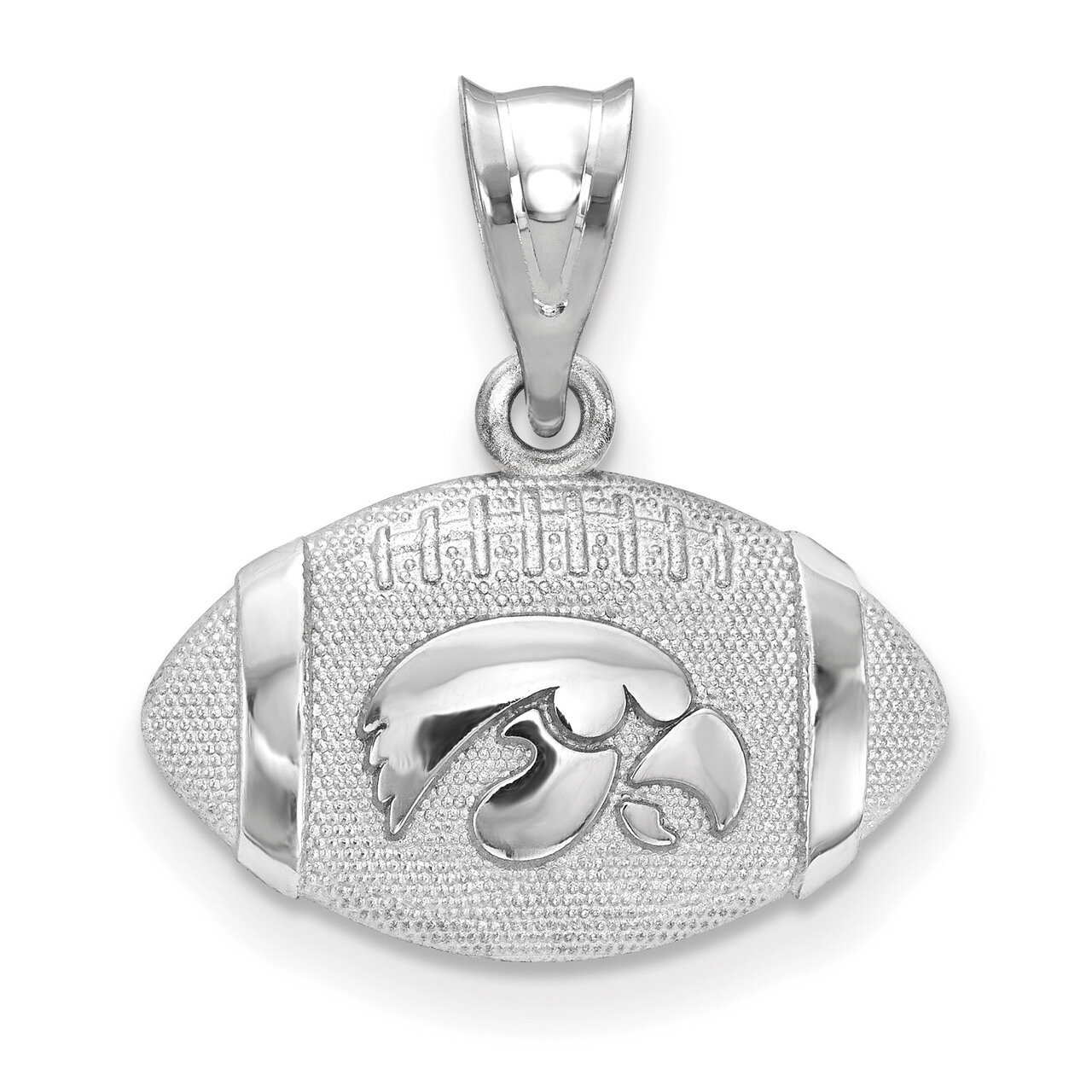 The University of Iowa Football Pendant Sterling Silver SS506UIA, MPN: SS506UIA, 191101122781