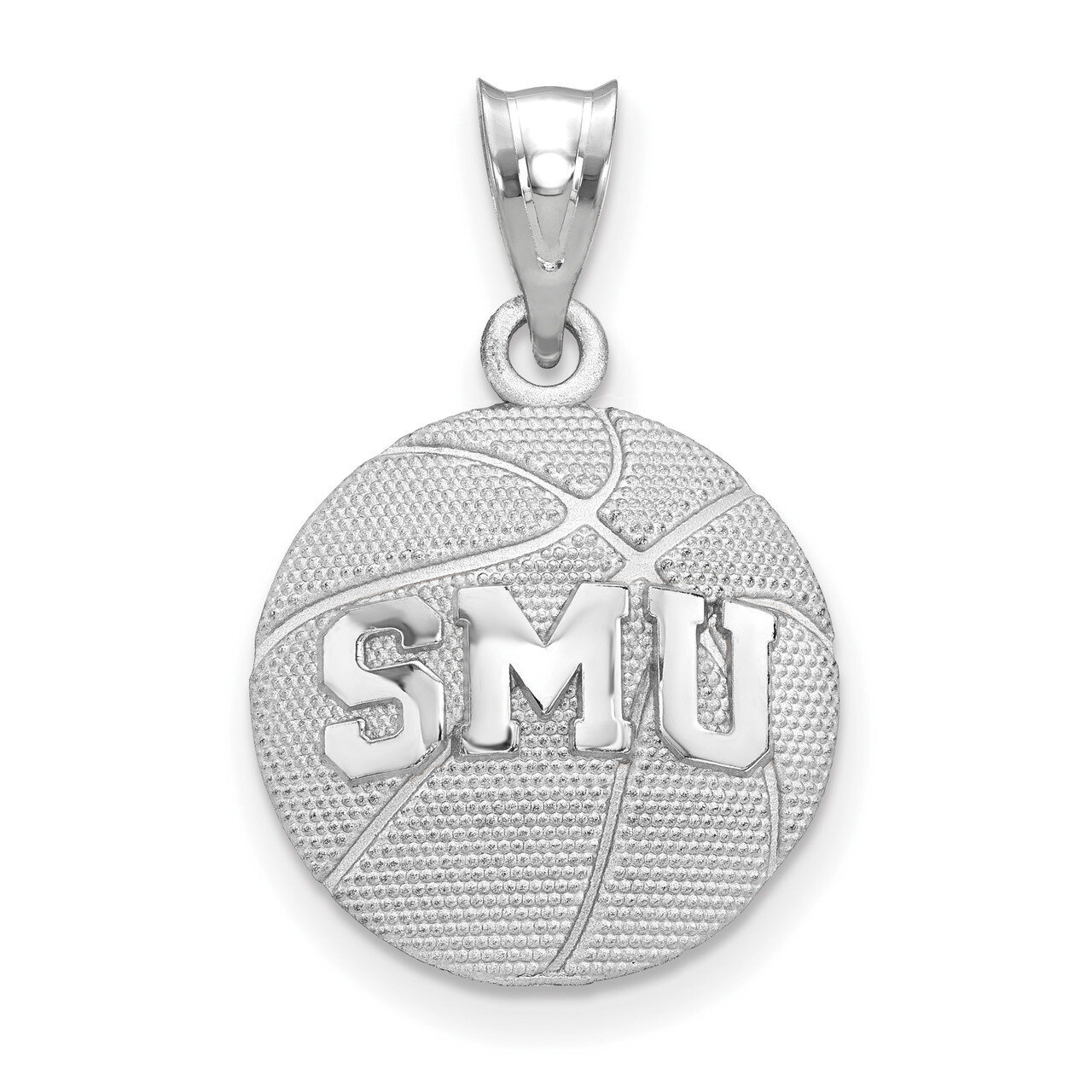 Southern Methodist University Basketball Pendant Sterling Silver SS507SMU, MPN: SS507SMU, 634401004…