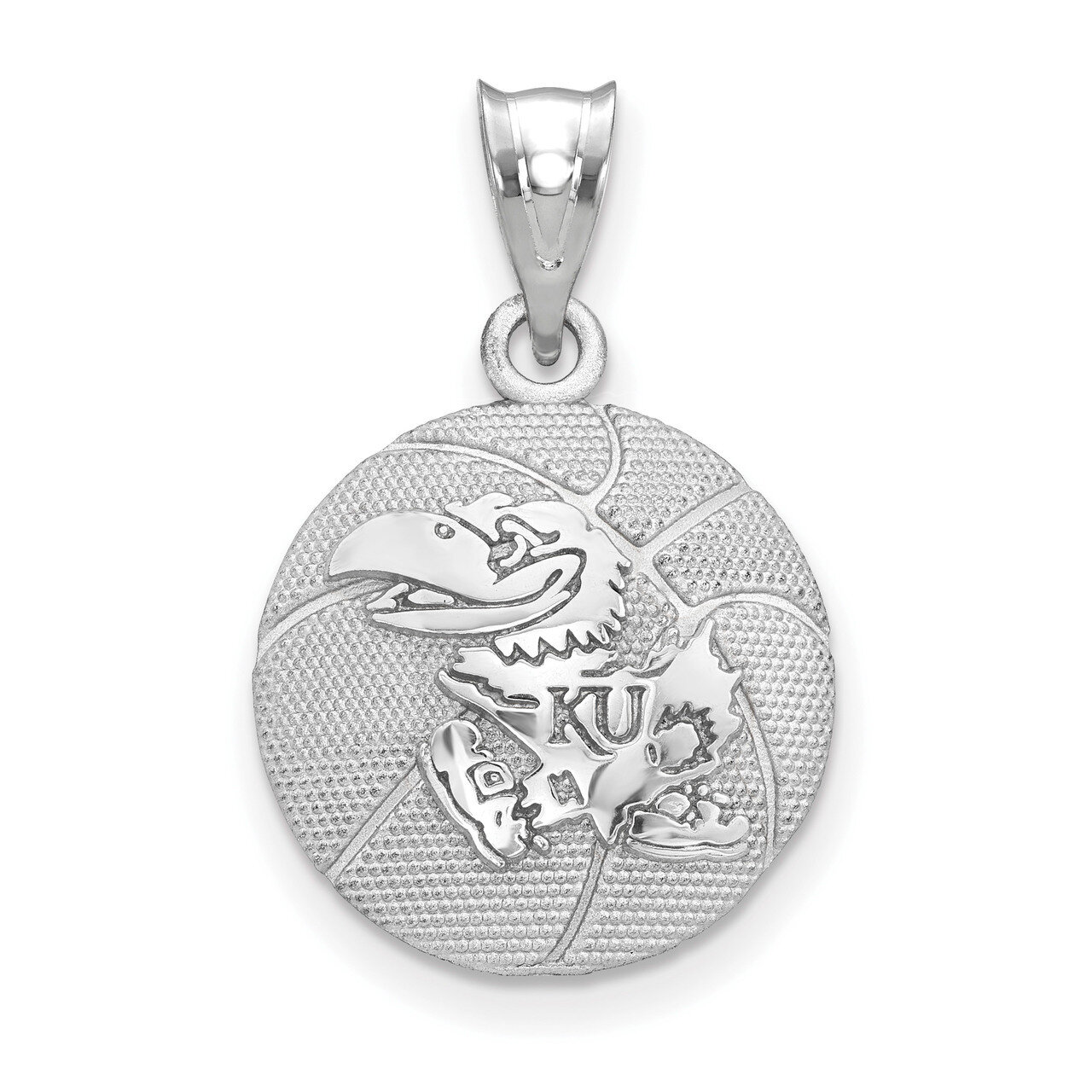 The University of Kansas Basketball Pendant Sterling Silver SS507UKS, MPN: SS507UKS, 634401003928
