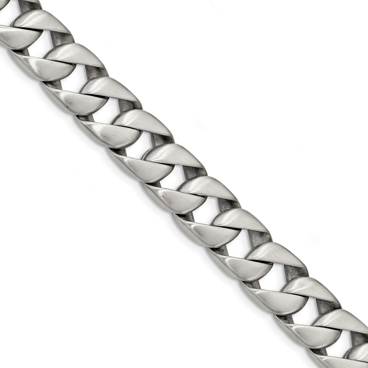 8.5 inch Bracelet Stainless Steel Brushed SRB1798-8.5 by Chisel, MPN: SRB1798-8.5, 191101011955