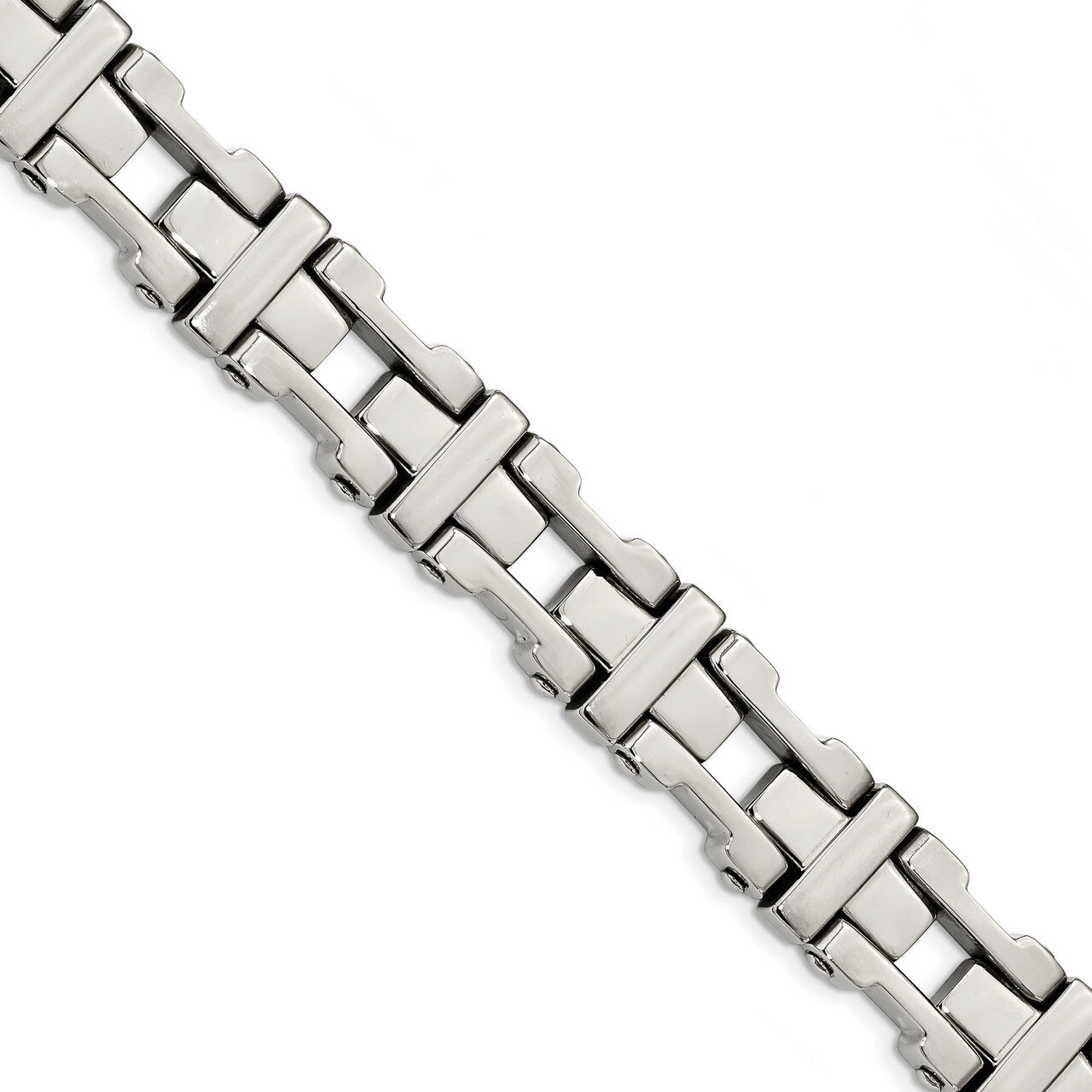8.5 Inch. Bracelet Stainless Steel Polished SRB1823-8.5 by Chisel, MPN: SRB1823-8.5, 191101603556