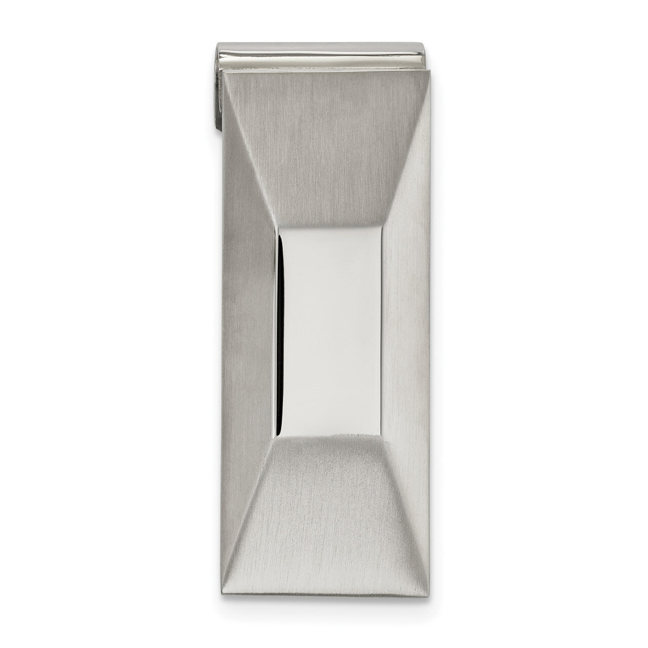Brushed Money Clip Stainless Steel Polished SRM179