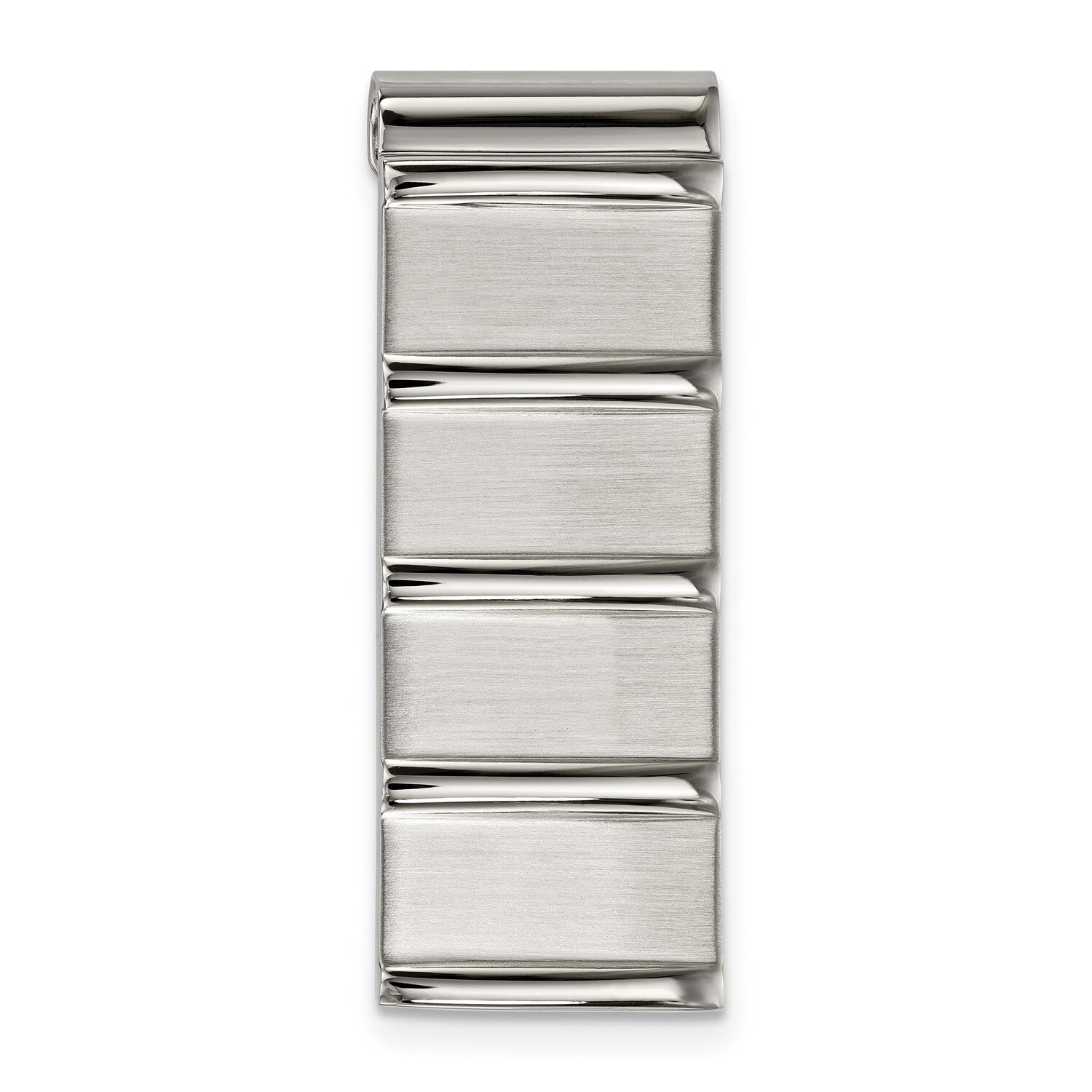 Stainless Steel Polished Brushed Money Clip Stainless Steel Polished SRM188 by Chisel, MPN: SRM188,…