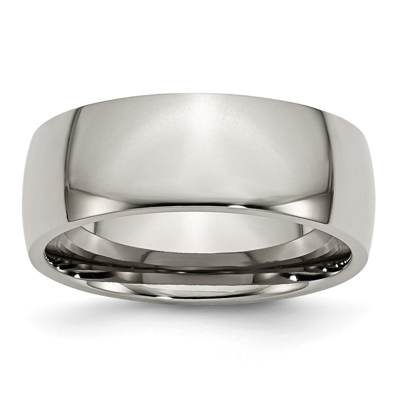 8mm Polished Band Titanium TB2_CH by Chisel, MPN: TB2_CH, 883957738420