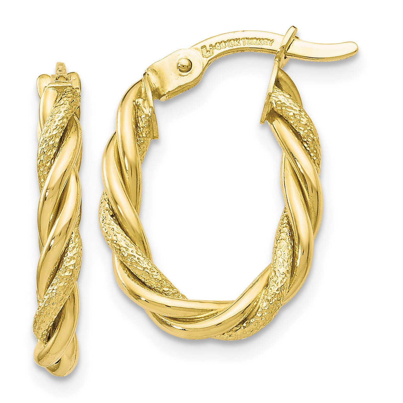 Earrings 10k Gold HB-10LE364