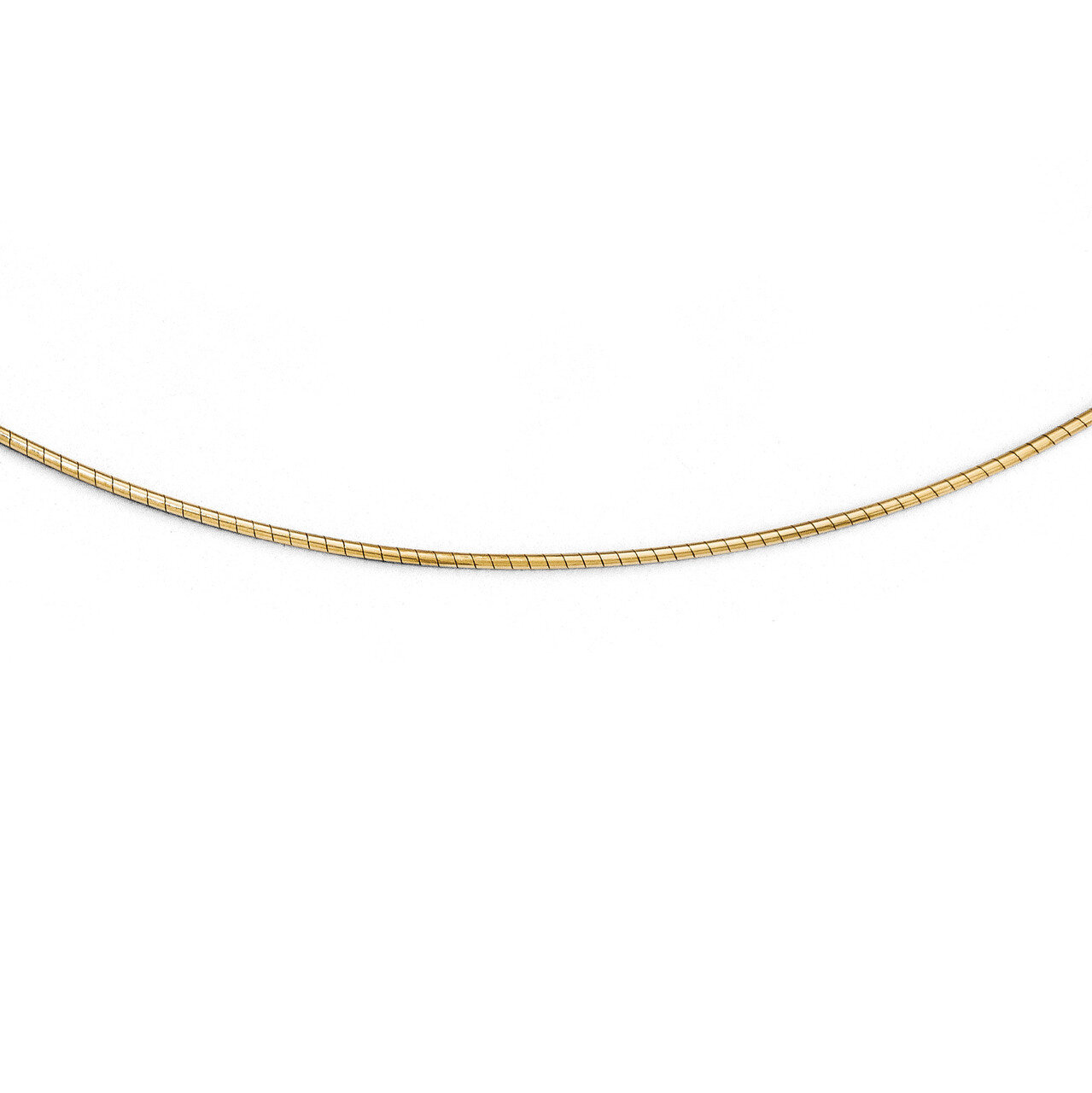 Leslie&#39;s 1MM Round Omega/Detachable clasp 16 Inch Chain 14k Gold HB-2804-16, MPN: 2804-16, 19110155…