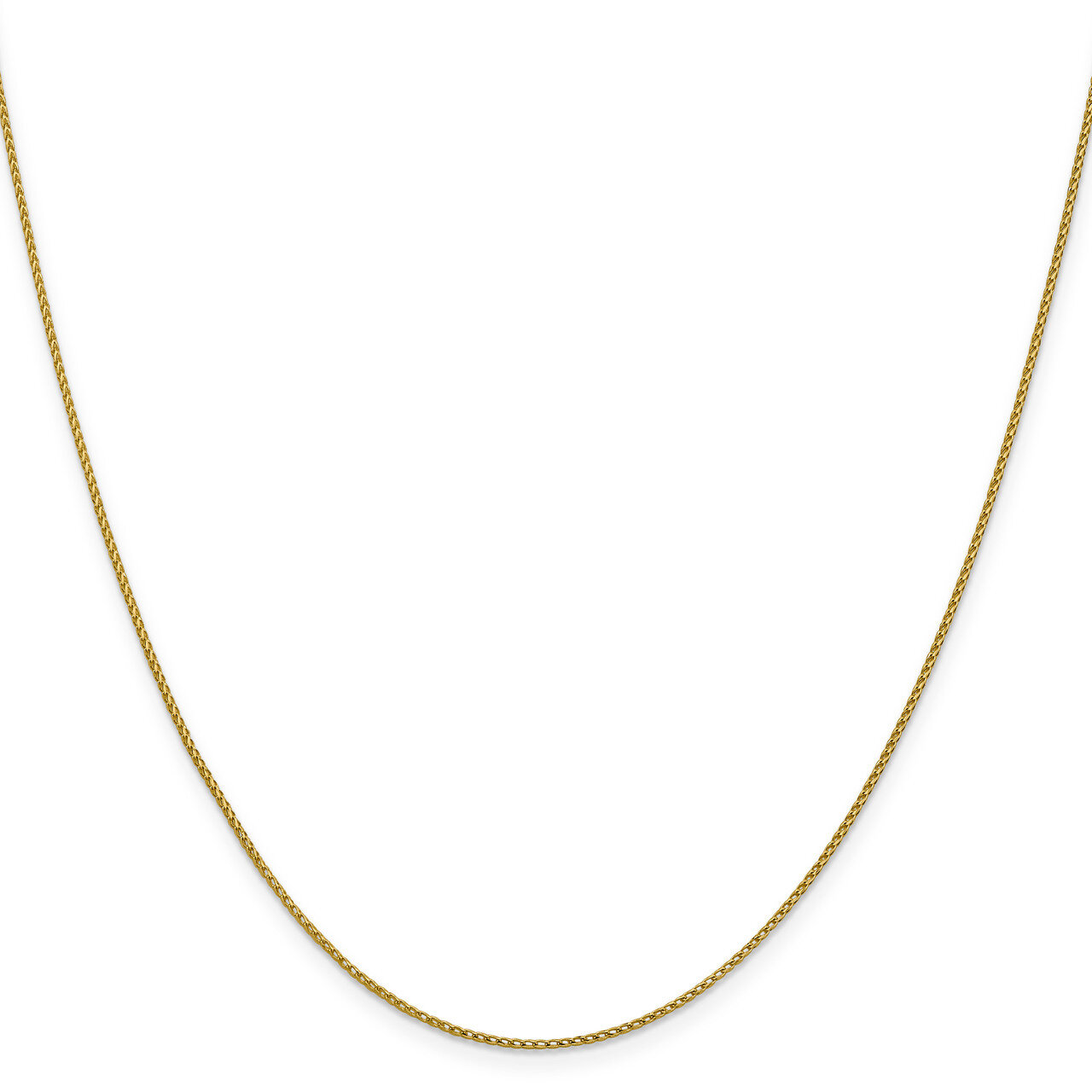 Leslie&#39;s 1 mm Diamond-cut Open Franco Chain 16 Inch 14k Gold HB-7173-16, MPN: 7173-16, 886774548029