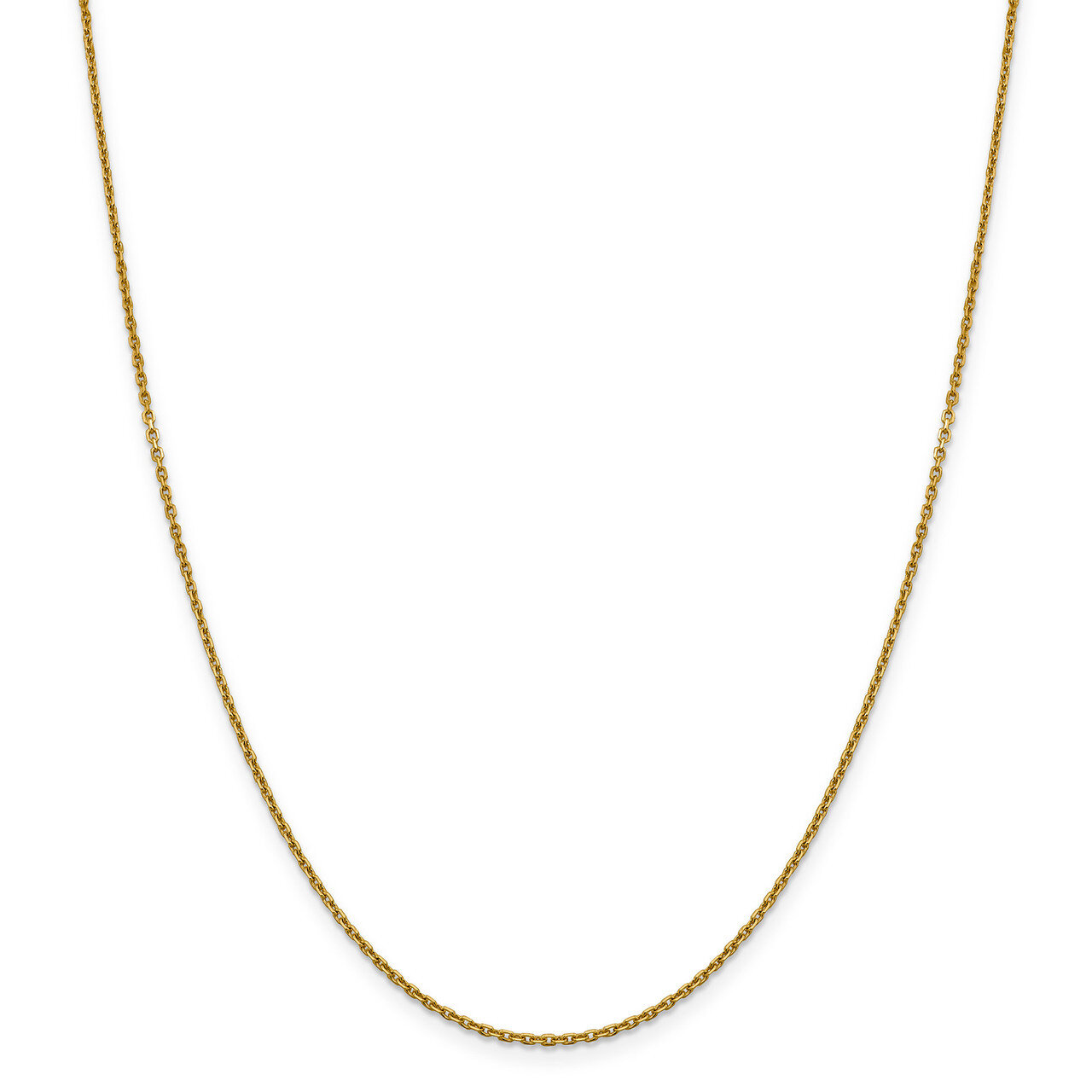 Leslie&#39;s 1.5 mm Diamond-cut Rolo Chain 20 Inch 14k Gold HB-7214-20, MPN: 7214-20, 191101847936