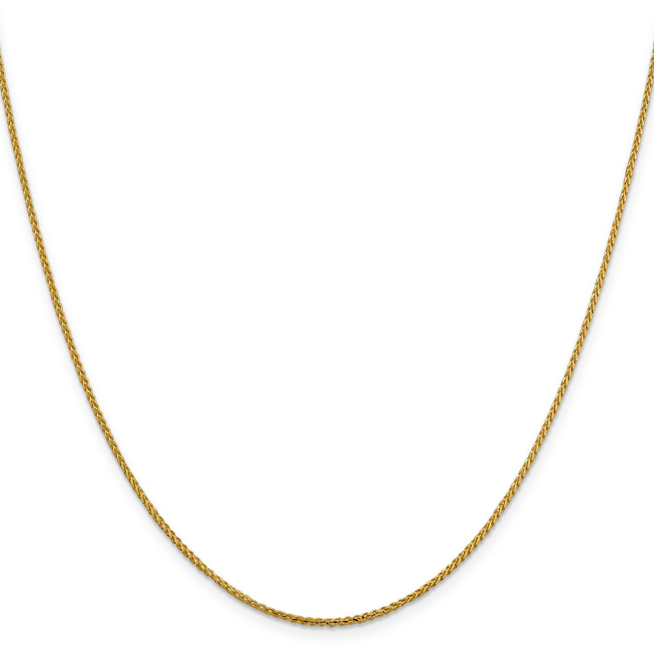 Leslie&#39;s 1.4 mm Diamond-cut Open Franco Chain 24 Inch 14k Gold HB-7216-24, MPN: 7216-24, 1911018480…