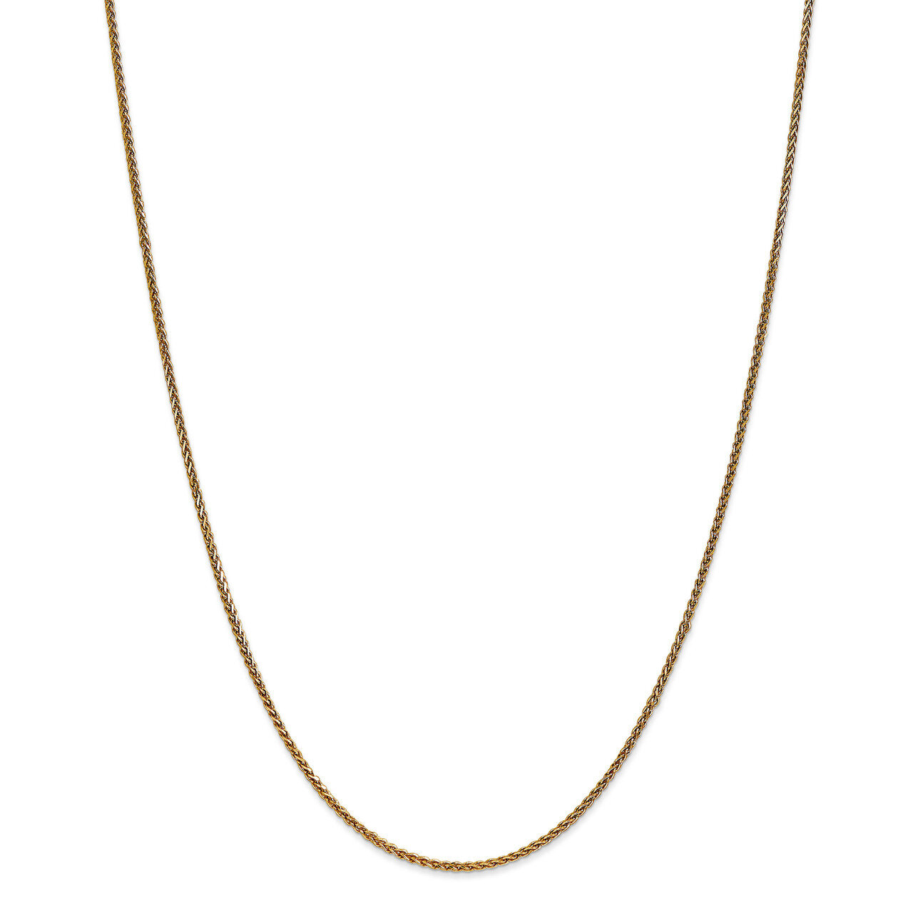 Leslie&#39;s 1.4mm Diamond-cut Spiga Chain 18 Inch 14k Gold HB-7237-18, MPN: 7237-18, 191101848704