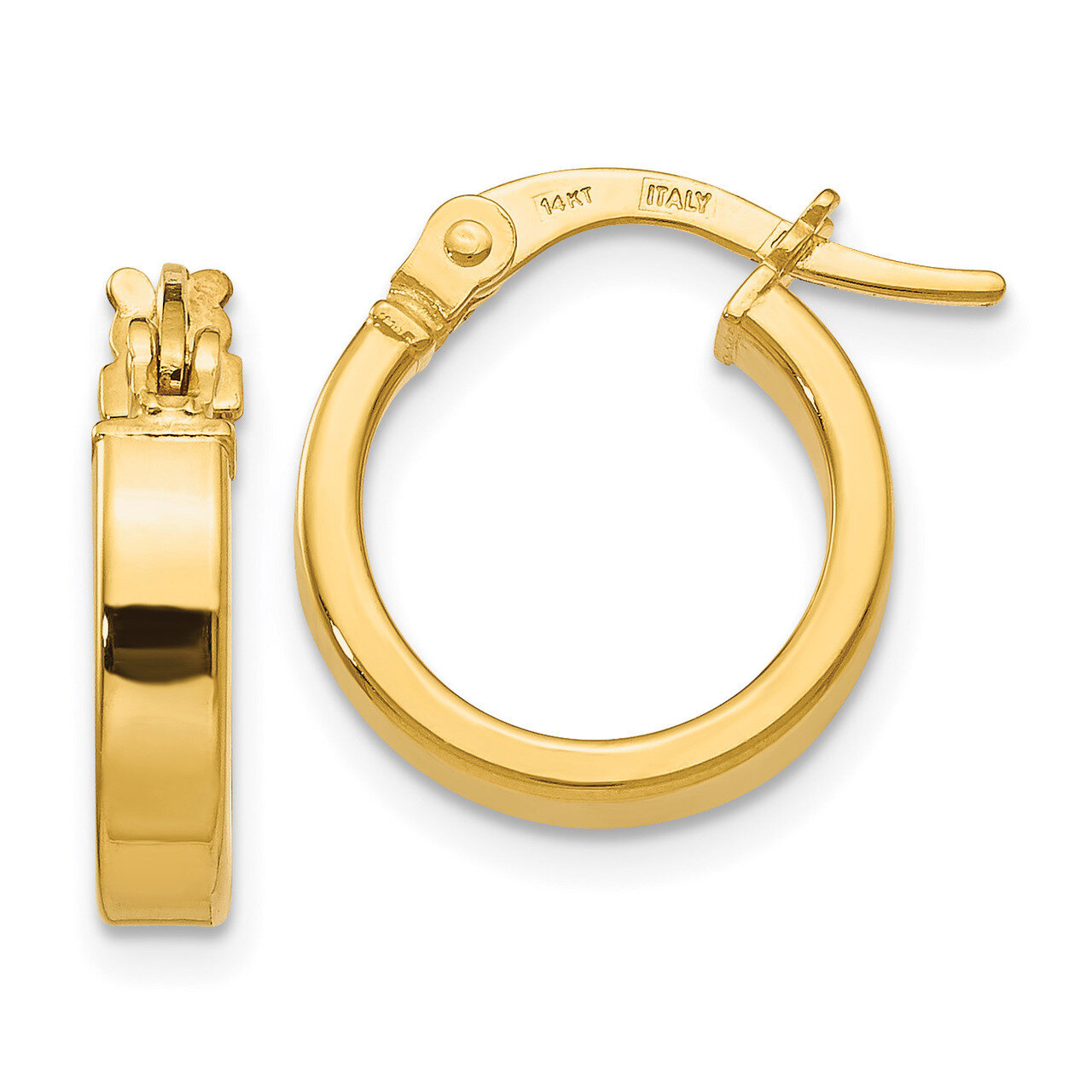 Leslie&#39;s Earrings 14k Gold Polished HB-LE1357, MPN: LE1357, 191101756993