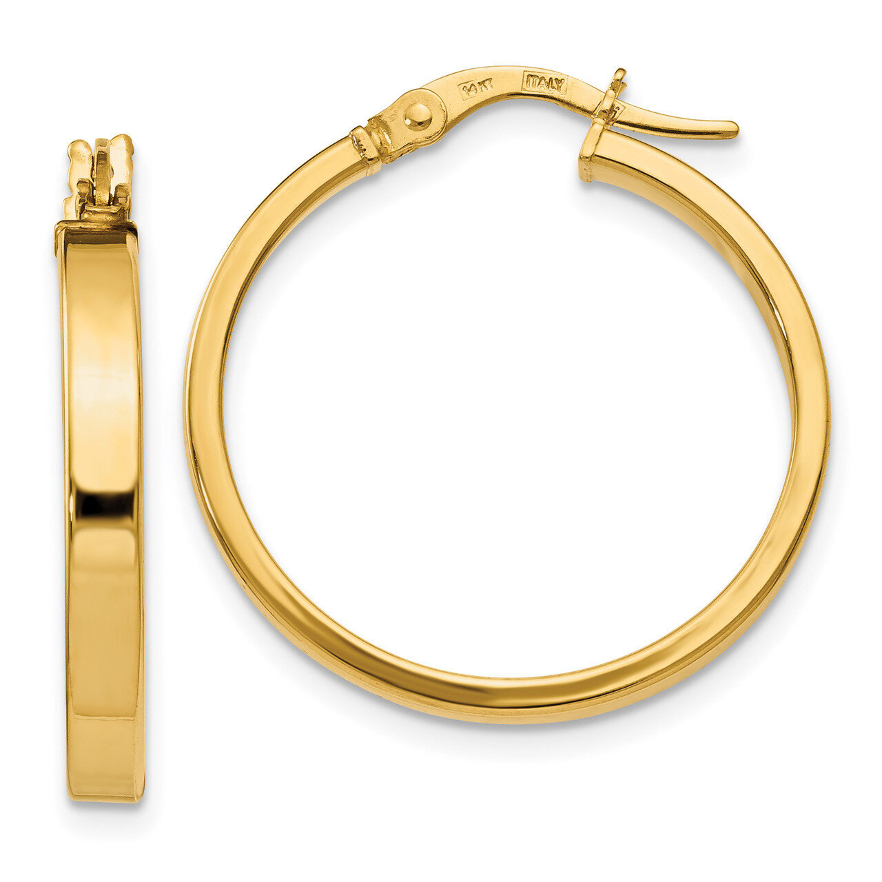 Leslie&#39;s Earrings 14k Gold Polished HB-LE1359, MPN: LE1359, 191101756733