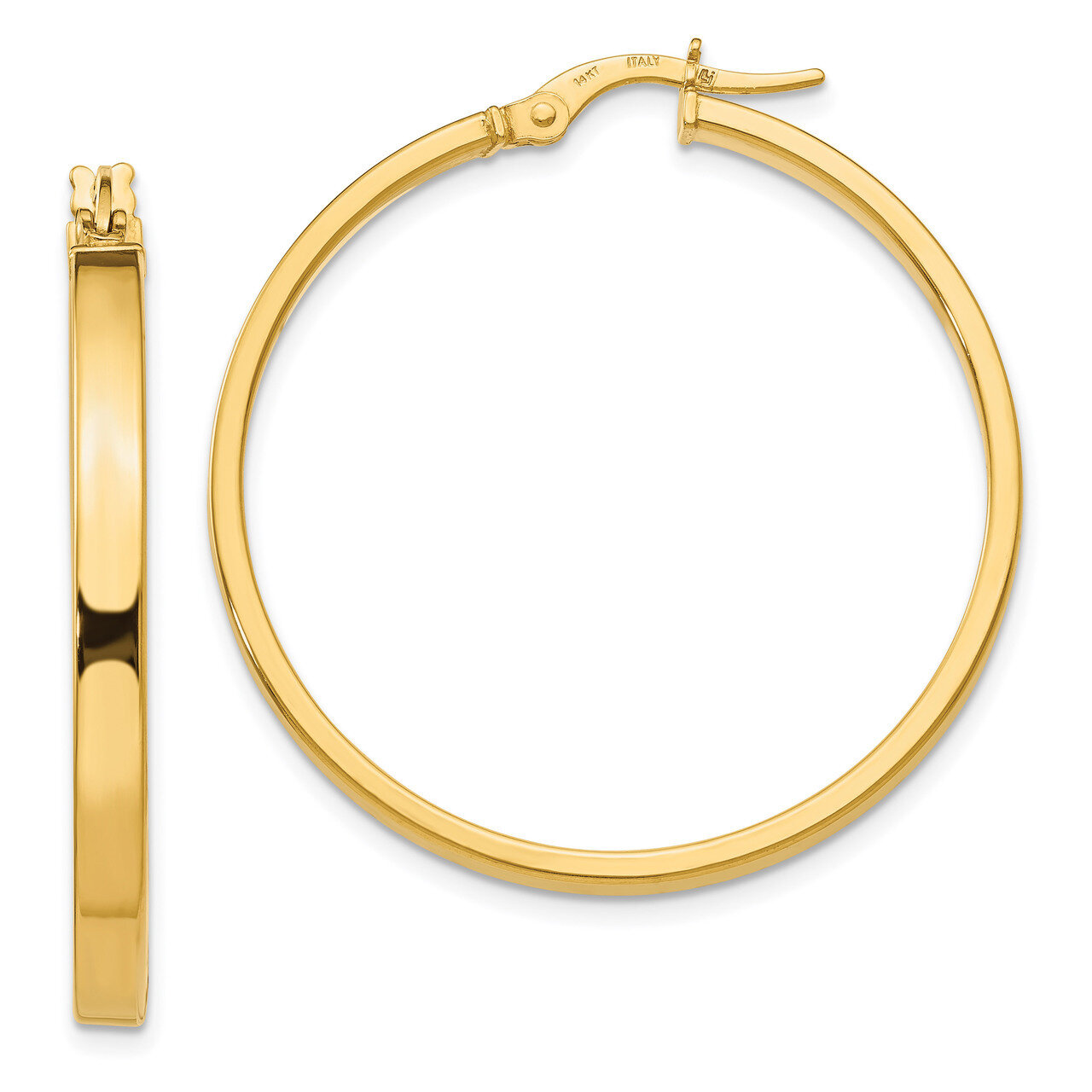 Leslie&#39;s Earrings 14k Gold Polished HB-LE1361, MPN: LE1361, 191101757914