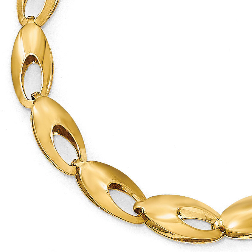 Leslie&#39;s Diamond-cut Bracelet 7 Inch 14k Gold Polished HB-LF527-7, MPN: LF527-7, 191101551239