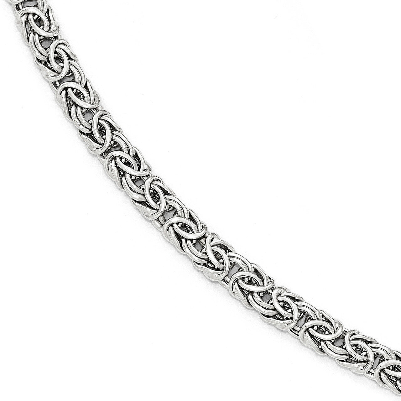 Leslie&#39;s Fancy Link Bracelet 7 Inch 14k White Gold Polished HB-LF536-7, MPN: LF536-7, 191101473500