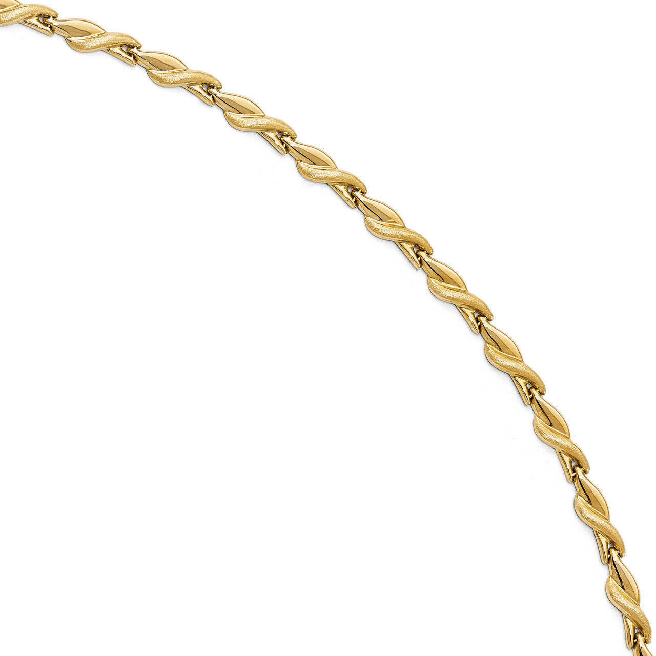 Bracelets 7.25 Inch 14k Gold HB-LF767-7.25
