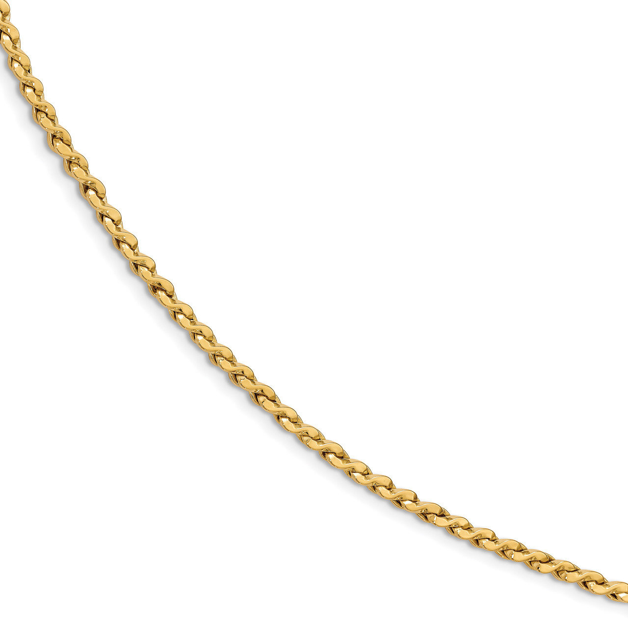 Leslie&#39;s Fancy Twisted Link Bracelet 7.5 Inch 14k Gold Polished HB-LF948-7.5, MPN: LF948-7.5, 19110…