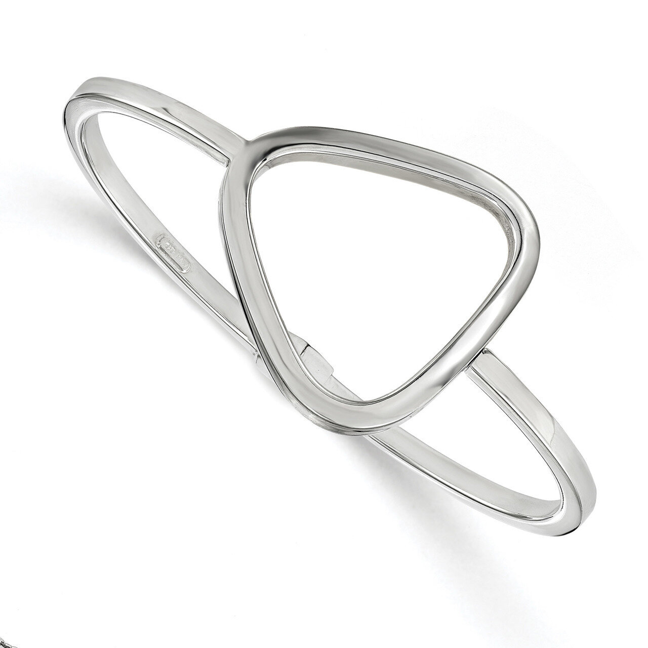 Hinged Bangle Sterling Silver HB-QLF714