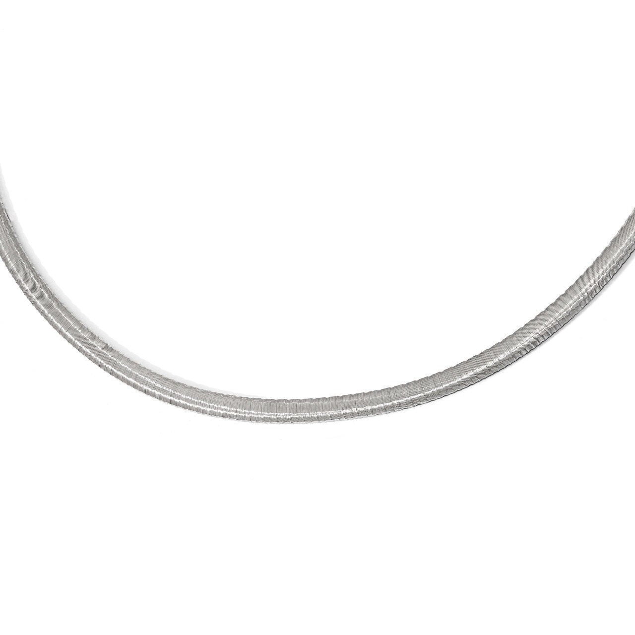 2 inch Extender Necklace 16 Inch Sterling Silver Rhodium-plated HB-QLF764-16