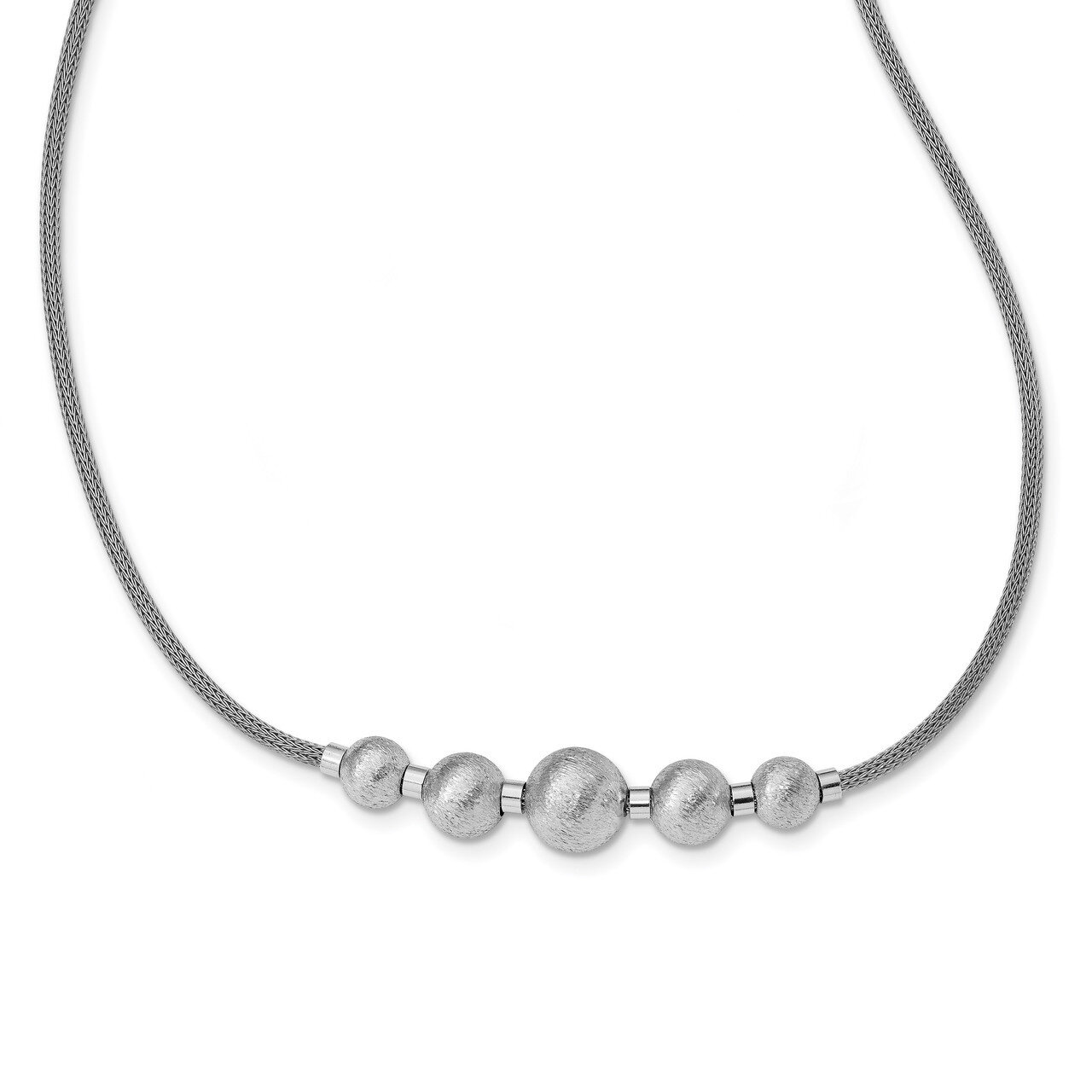 Leslie&#39;s 1 inch Extender Necklace 16.5 Inch Sterling Silver Polished HB-QLF882-16.5, MPN: QLF882-16…