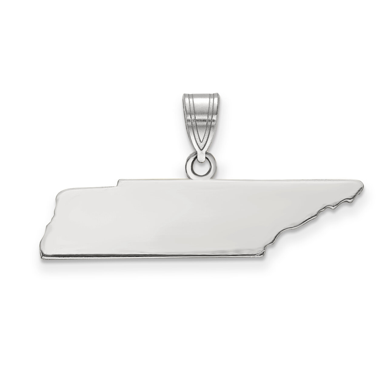 Tennessee State Pendant Charm Sterling Silver Engravable XNA707SS-TN, MPN: XNA707SS-TN, 886774753249