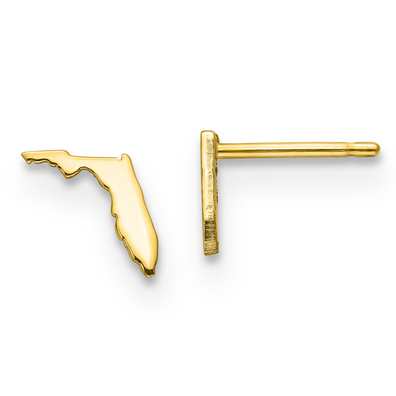 Florida State Small Earrings Gold-plated on Silver Engravable XNE50GP-FL, MPN: XNE50GP-FL, 88677456…