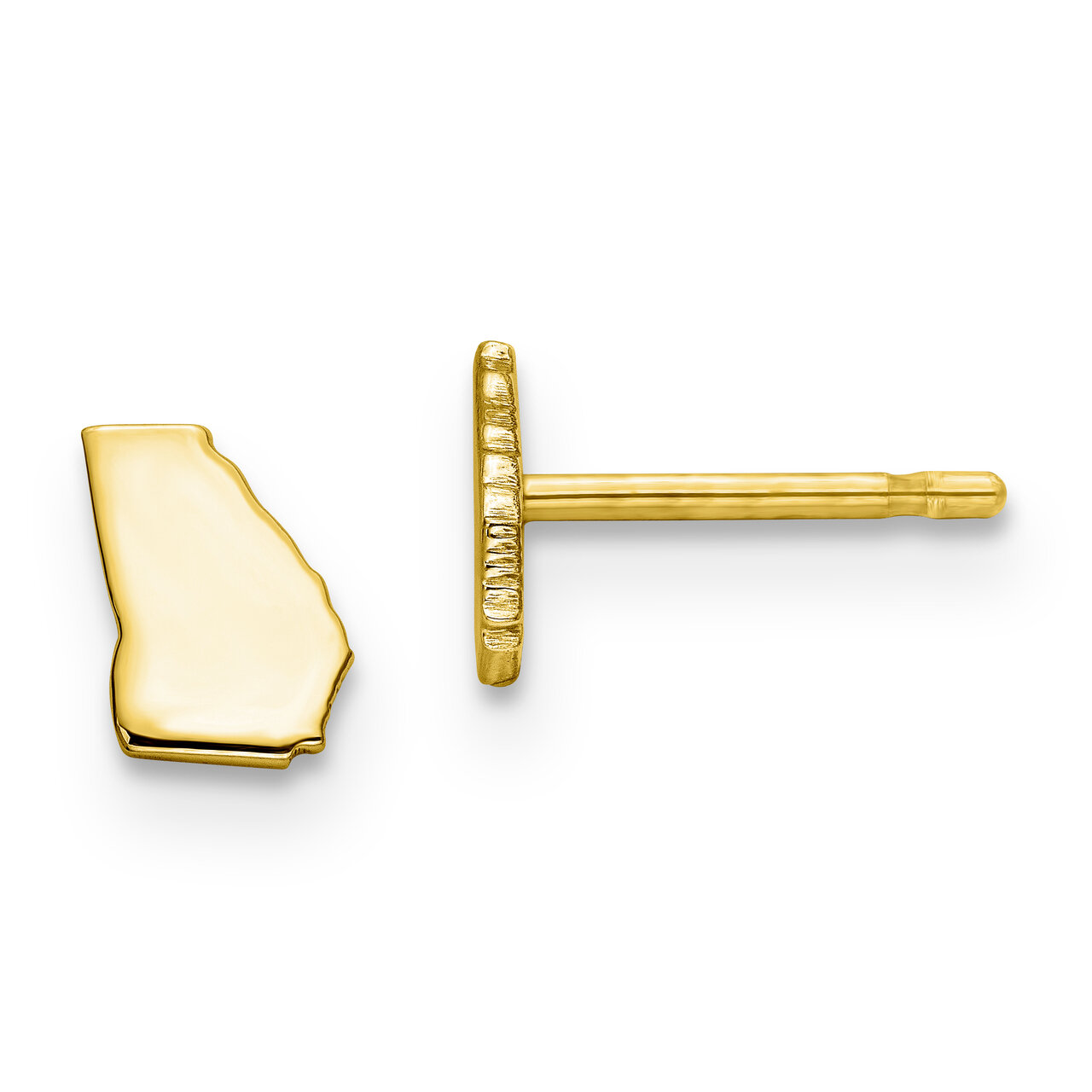 Georgia  State Small Earrings Gold-plated on Silver Engravable XNE50GP-GA, MPN: XNE50GP-GA, 8867745…