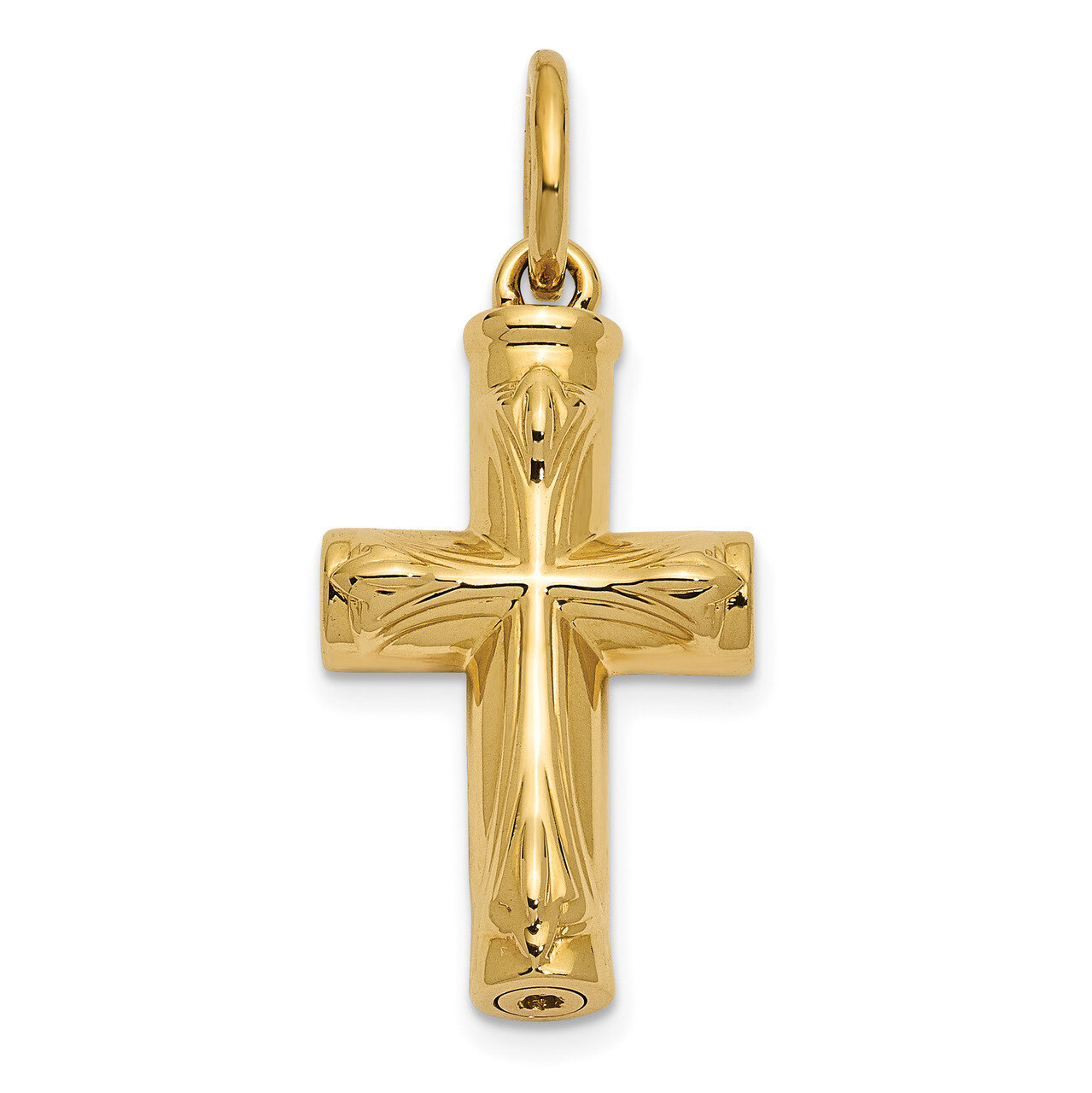 Cross Ash Holder Pendant 14k Gold 14YQSX420, MPN: 14YQSX420, 883957740997