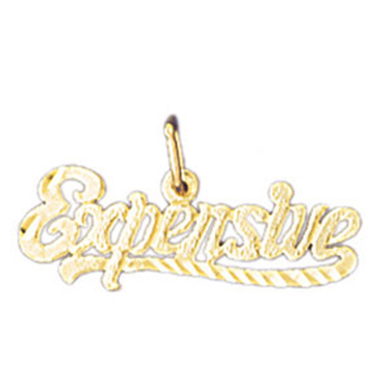 Expensive Pendant Necklace Charm Bracelet in Yellow, White or Rose Gold 10581
