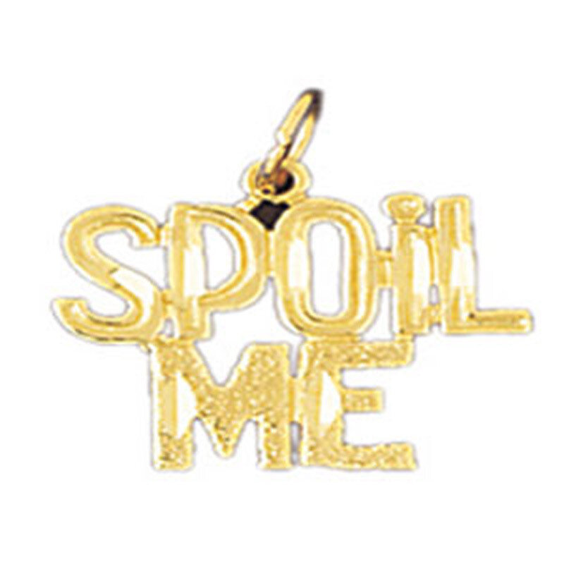 Spoil Me Pendant Necklace Charm Bracelet in Yellow, White or Rose Gold 10586