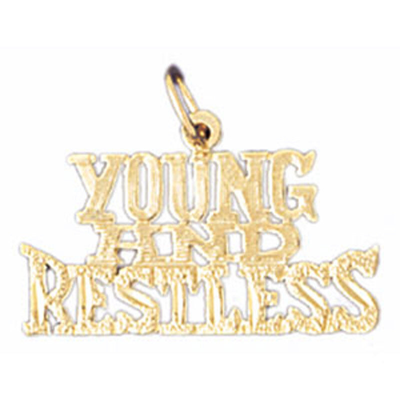Dazzlers Jewelry Young And Restless Pendant Necklace Charm Bracelet in Yellow, White or Rose Gold 1…