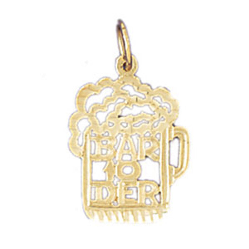 Dazzlers Jewelry Bar10Der Pendant Necklace Charm Bracelet in Yellow, White or Rose Gold 10766, MPN:…