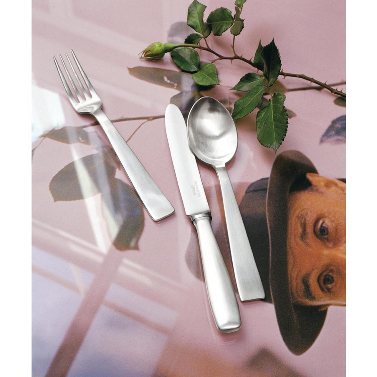 Sambonet Gio Ponti Satin Matte 5 Piece Place Setting Hollow Handle 52260-94, MPN: 52260-94, 7909559…