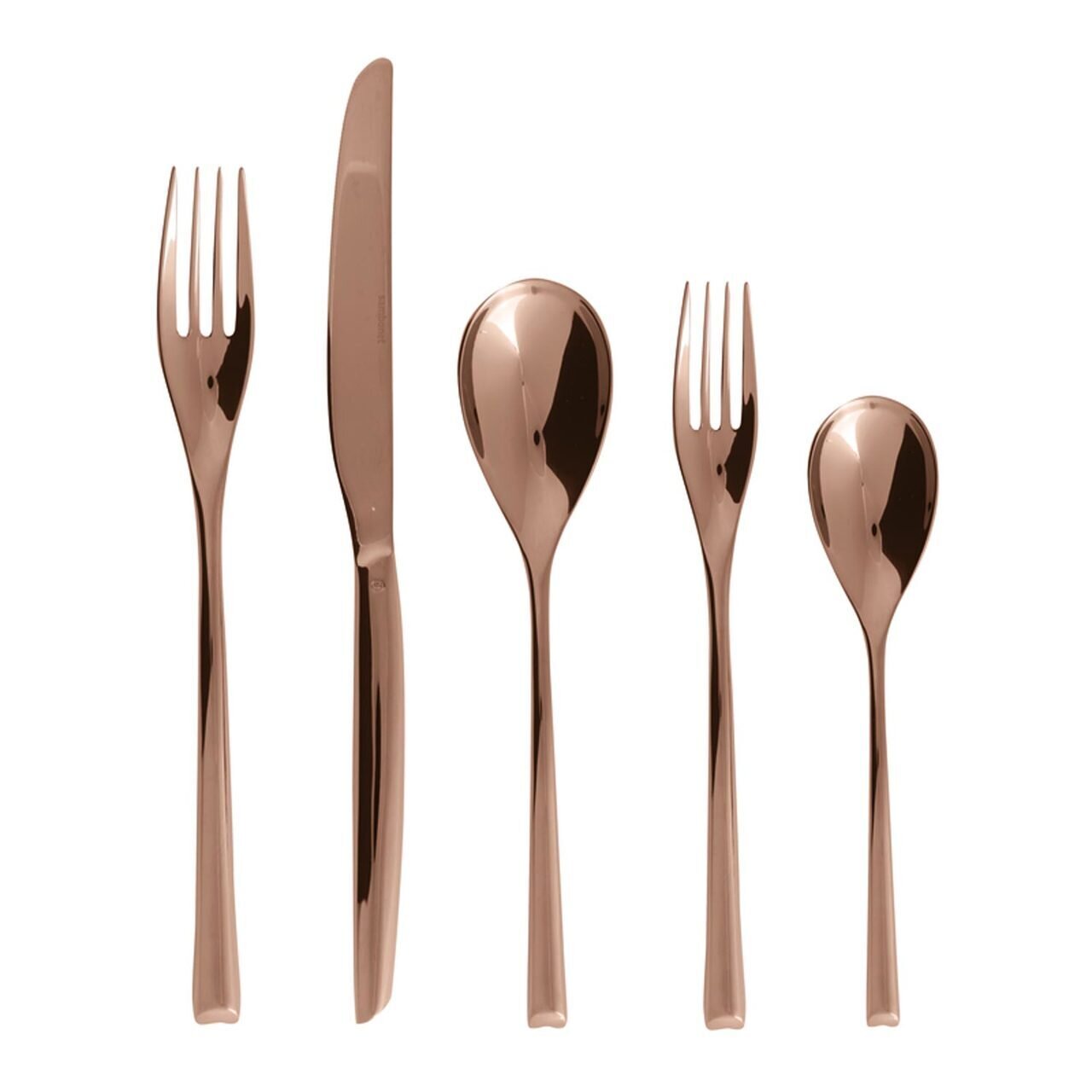 Sambonet H-Art Copper 5 Piece Place Setting Solid Handle 52727C93, MPN: 52727C93, 790955888050