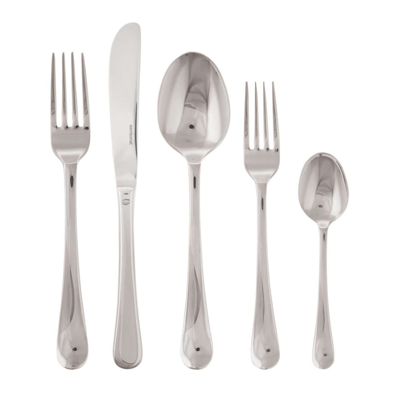Sambonet Symbol 5 Piece Place Setting Solid Handle 52576-93, MPN: 52576-93, 790955915312