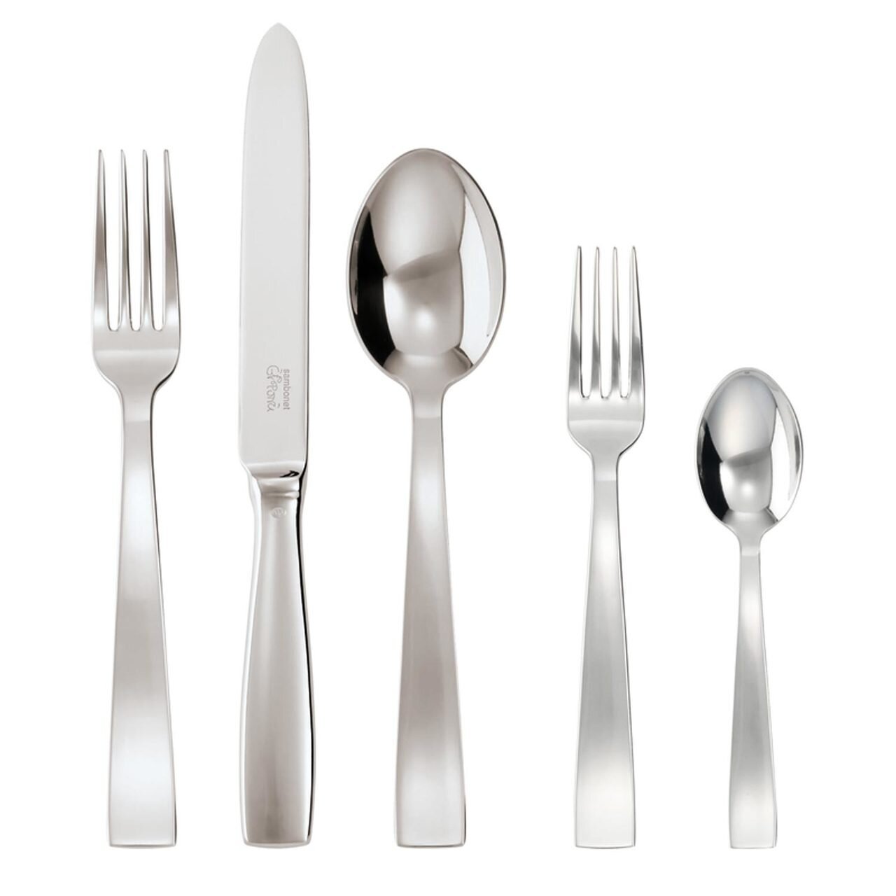 Sambonet Gio Ponti 5 Piece Place Setting Hollow Handle 52760-94, MPN: 52760-94, 790955887367