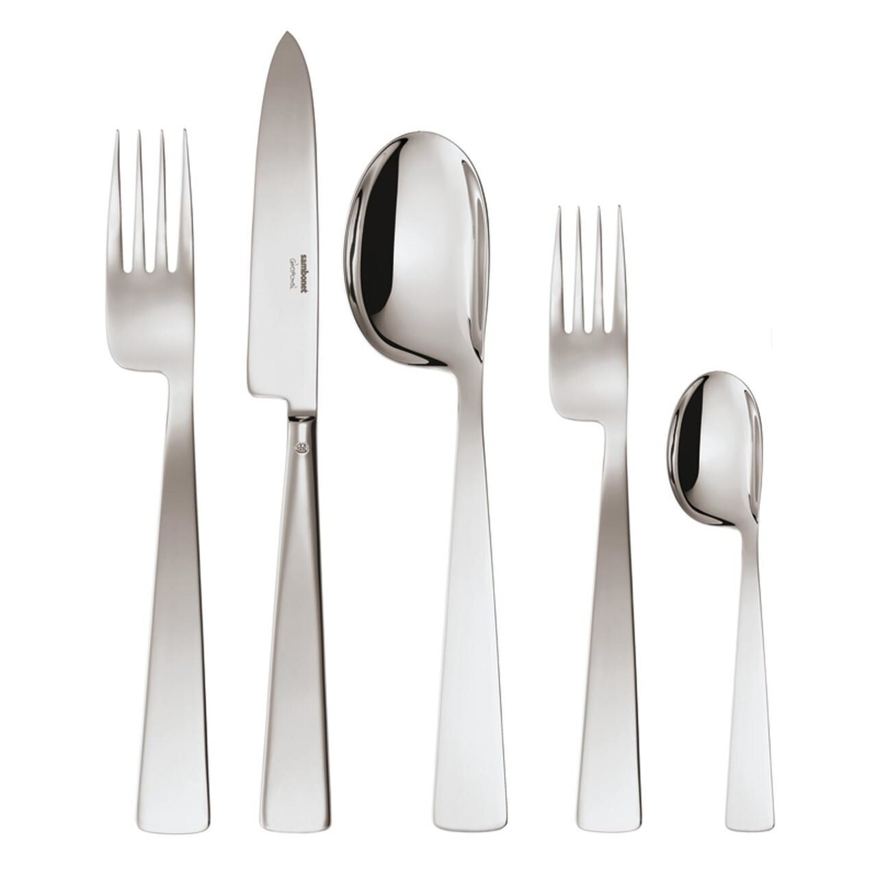 Sambonet Gio Ponti Conca 5 Piece Place Setting Hollow Handle 52738-94, MPN: 52738-94,