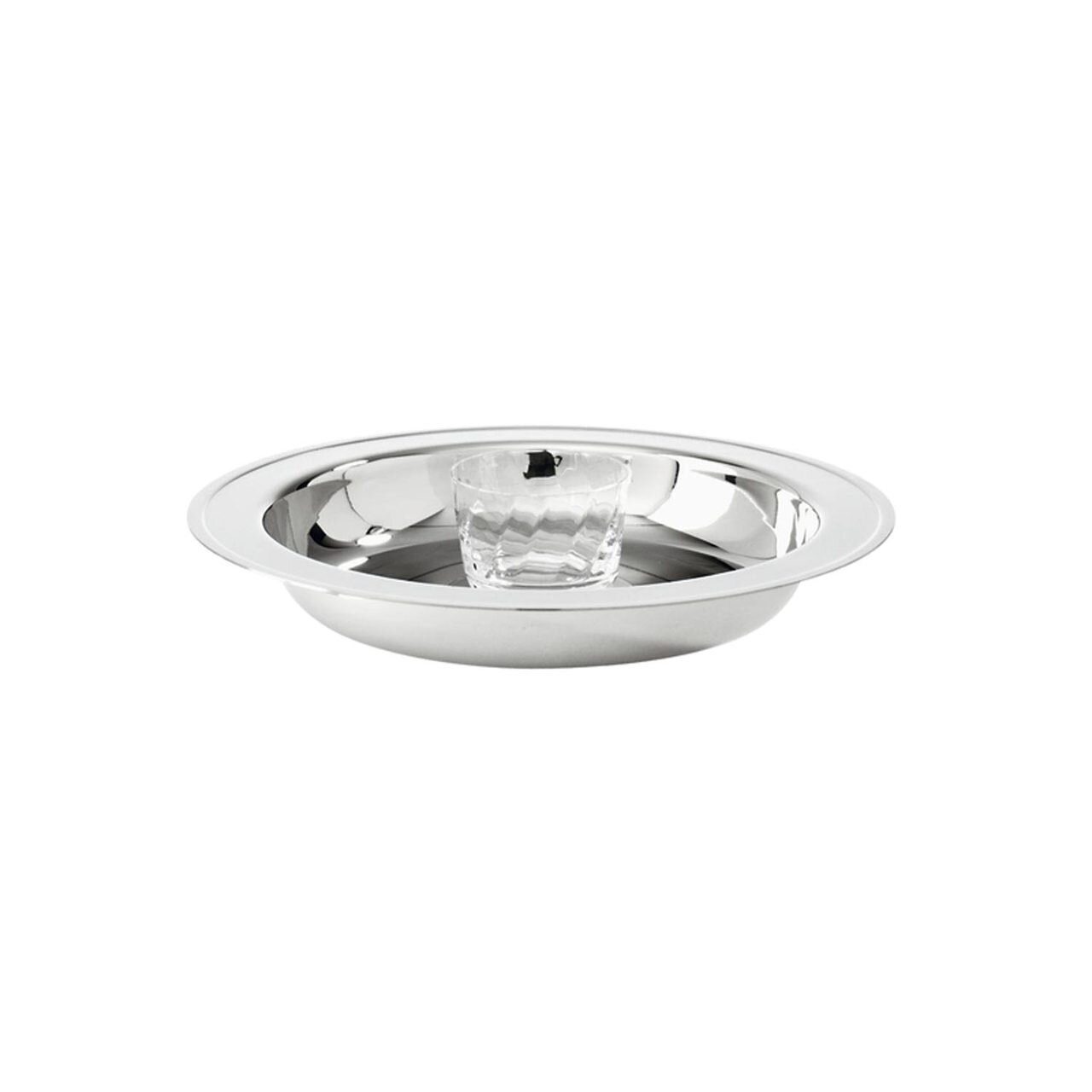 Sambonet Elite Oyster Plate With Crystal 56048-01