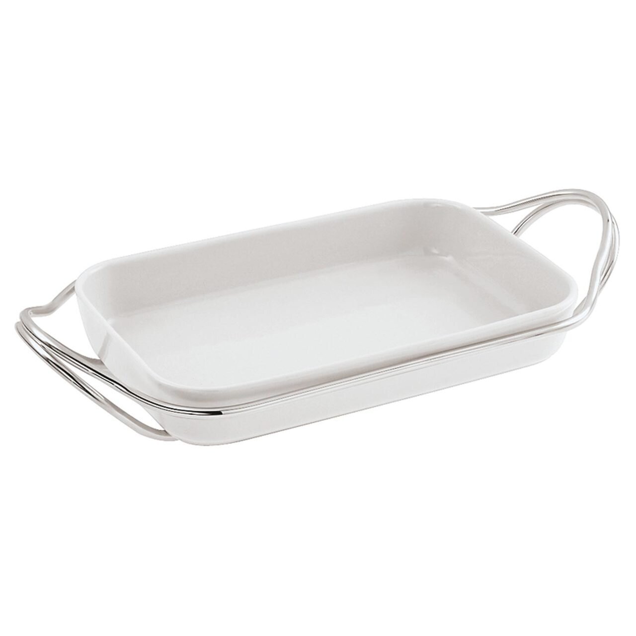 Sambonet New Living Rectangular Porcelain Dish Set 55402L41, MPN: 55402L41, 8014808958168