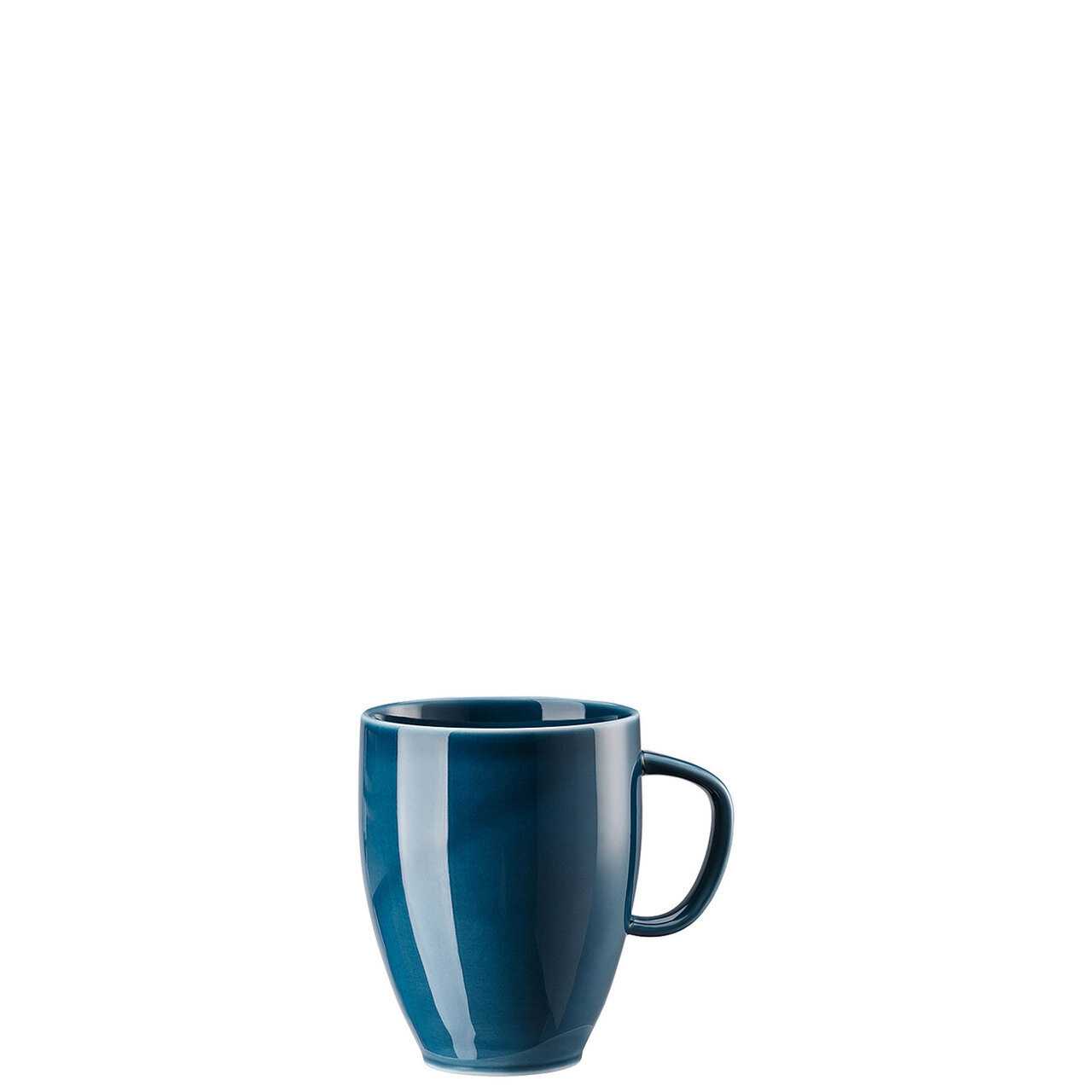 Rosenthal Junto Ocean Blue Mug With Handle 12 3/4 oz