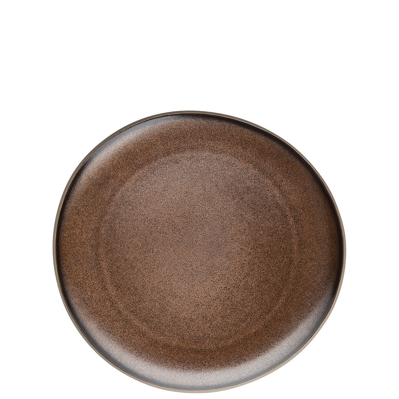 Rosenthal Junto Bronze Stoneware Luncheon Plate 9 7/8 Inch