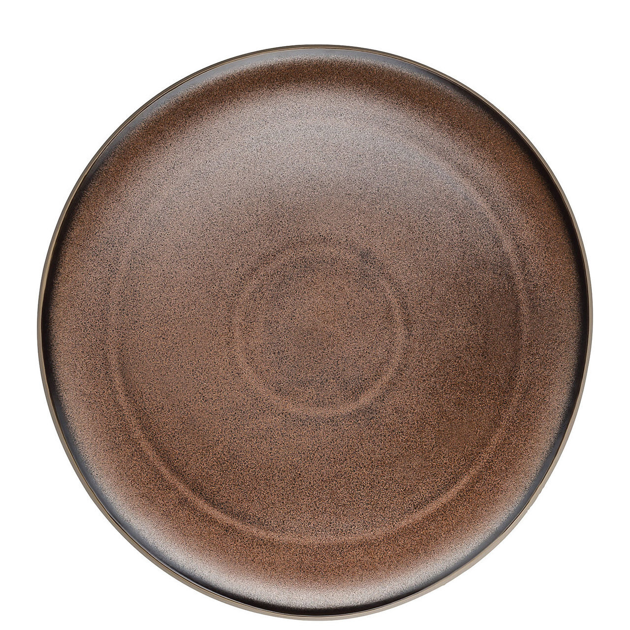 Rosenthal Junto Bronze Stoneware Service Plate 11 3/4 Inch