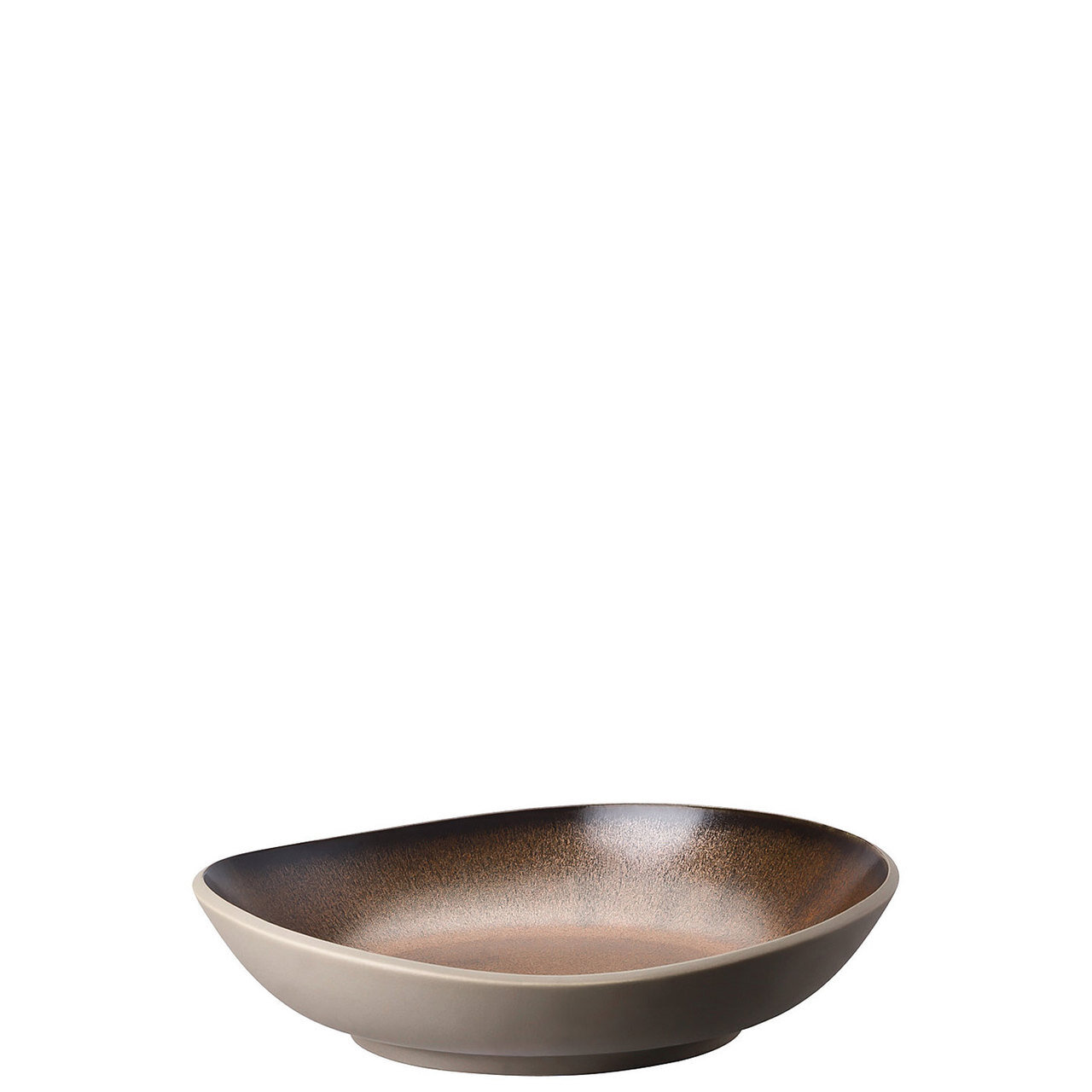 Rosenthal Junto Bronze Stoneware Soup Plate Deep 8 2/3 Inch